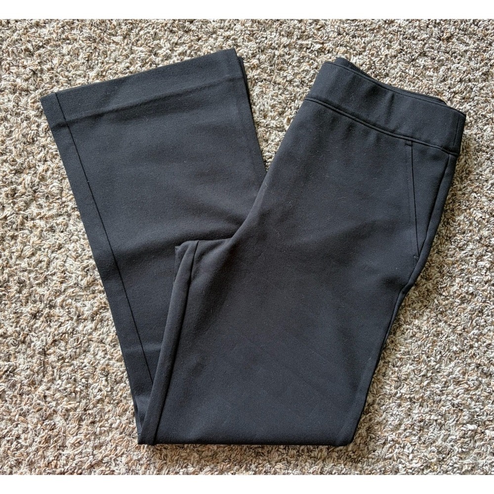 SPANX The Perfect Fit Ponte Kick Flare Pant 20386R Black Small